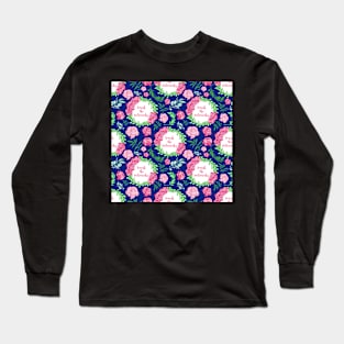 Smash The Patriarchy - Cute Floral Print Long Sleeve T-Shirt
